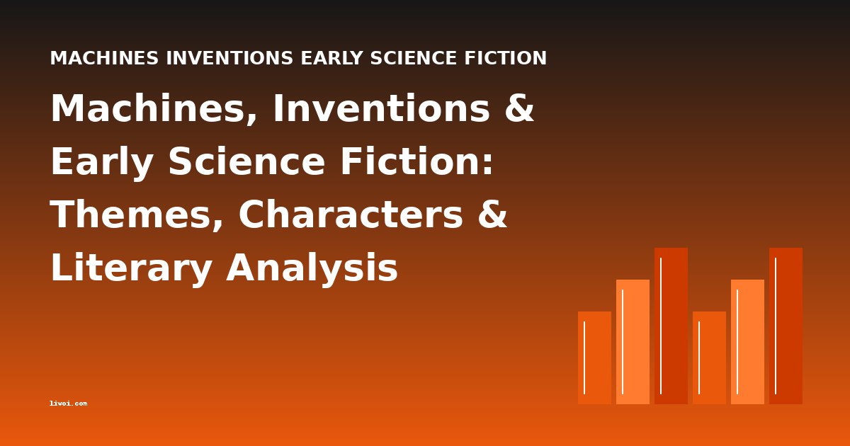 Machines, Inventions & Early Science Fiction: Themes, Characters & Literary Analysis