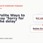 Polite Ways to Say ‘Sorry for the delay’